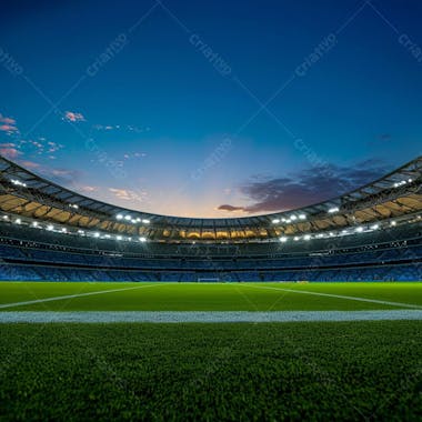 Imagem de estadio de futebol para composição