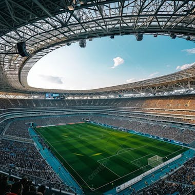 Imagem de estadio de futebol para composição