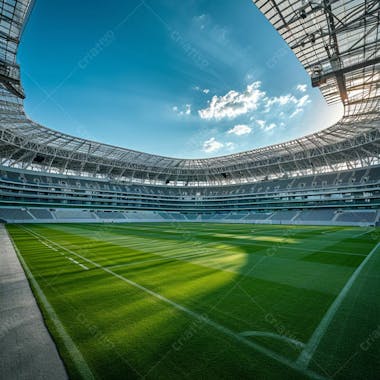 Imagem de estadio de futebol para composição