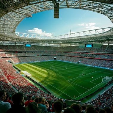 Imagem de estadio de futebol para composição