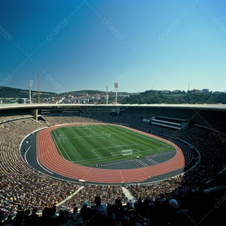 Imagem de estadio de futebol para composição