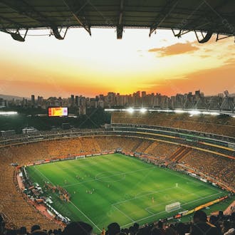 Imagem de estadio de futebol para composição