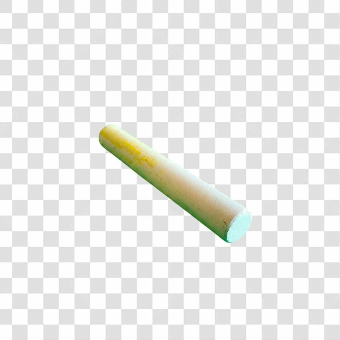 Icone Giz branco PNG com fundo transparente