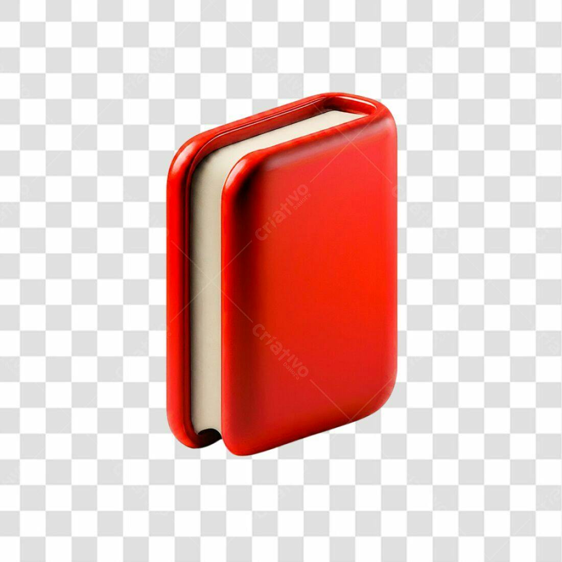 Icone Livro Vermelho PNG com fundo transparente