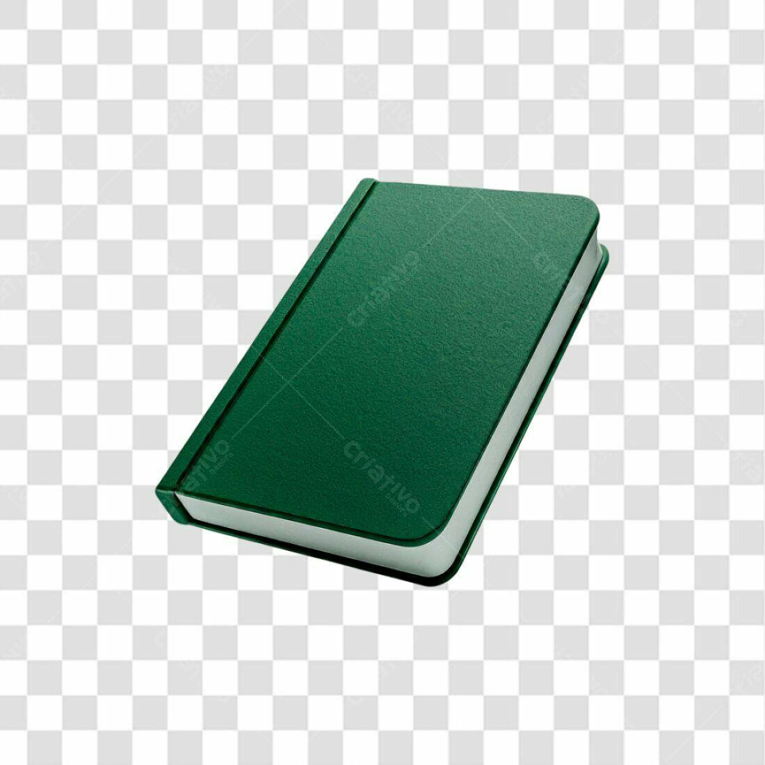 Icone Livro Verde PNG com fundo transparente