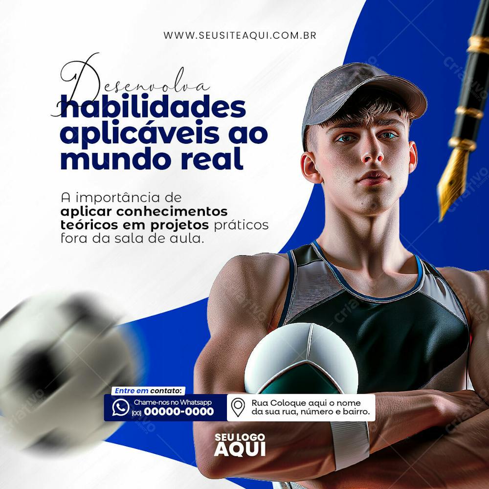  VOLTA ÀS AULAS | FACULDADE | ESCOLA | PSD EDITÁVEL