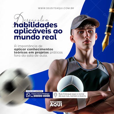  VOLTA ÀS AULAS | FACULDADE | ESCOLA | PSD EDITÁVEL