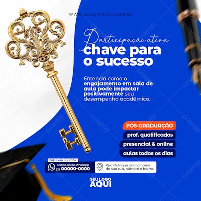 VOLTA ÀS AULAS | FACULDADE | ESCOLA | PSD EDITÁVEL