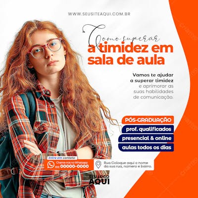  VOLTA ÀS AULAS | FACULDADE | ESCOLA | PSD EDITÁVEL