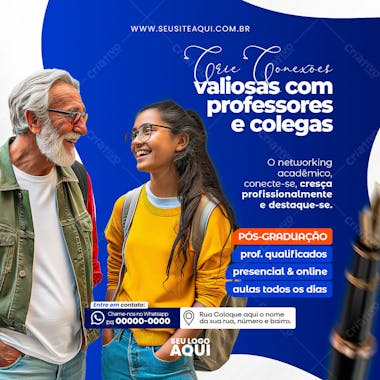 Volta às aulas | faculdade | escola | psd editável