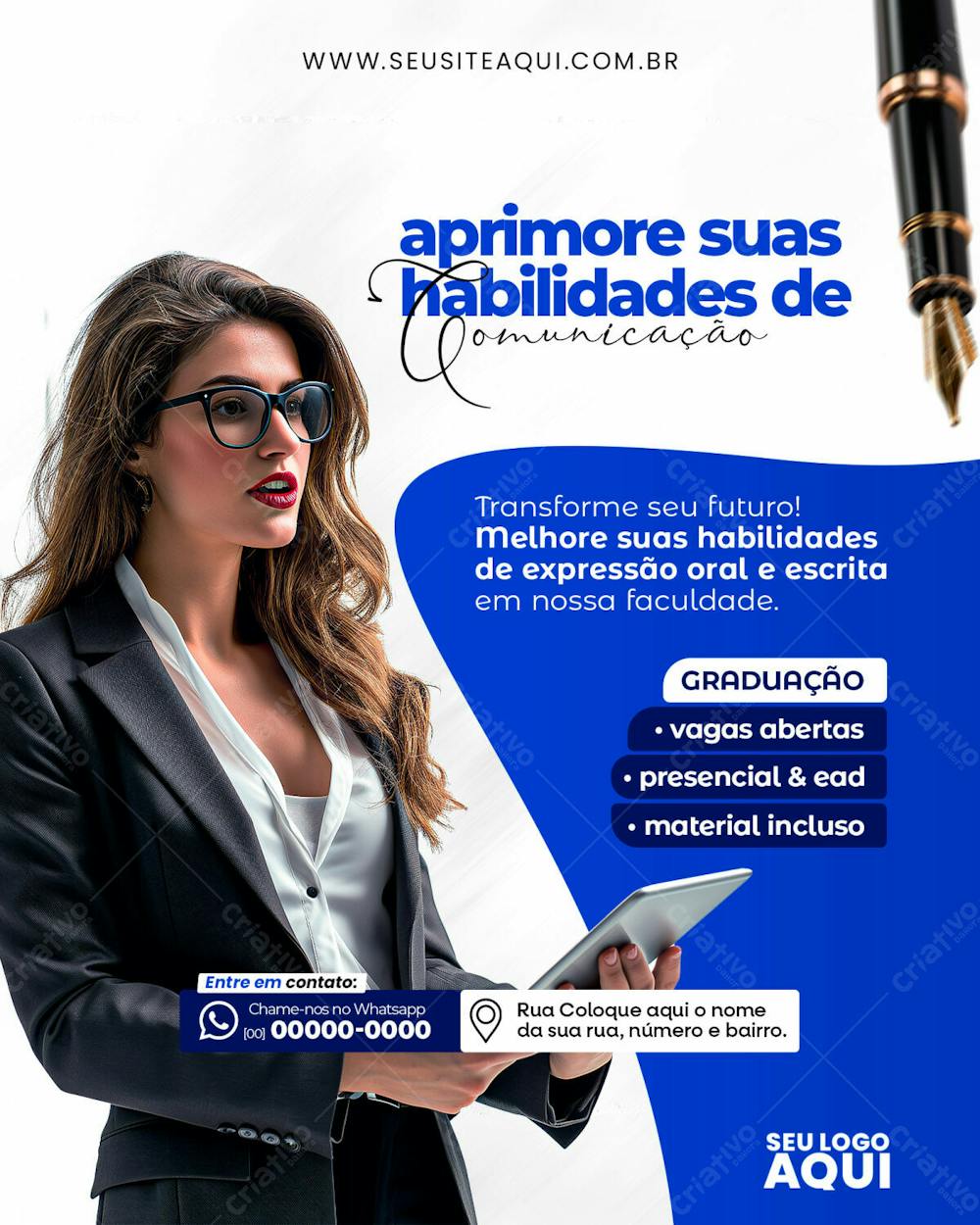 Feed |  Volta Às Aulas | Faculdade | Escola | Psd Editável