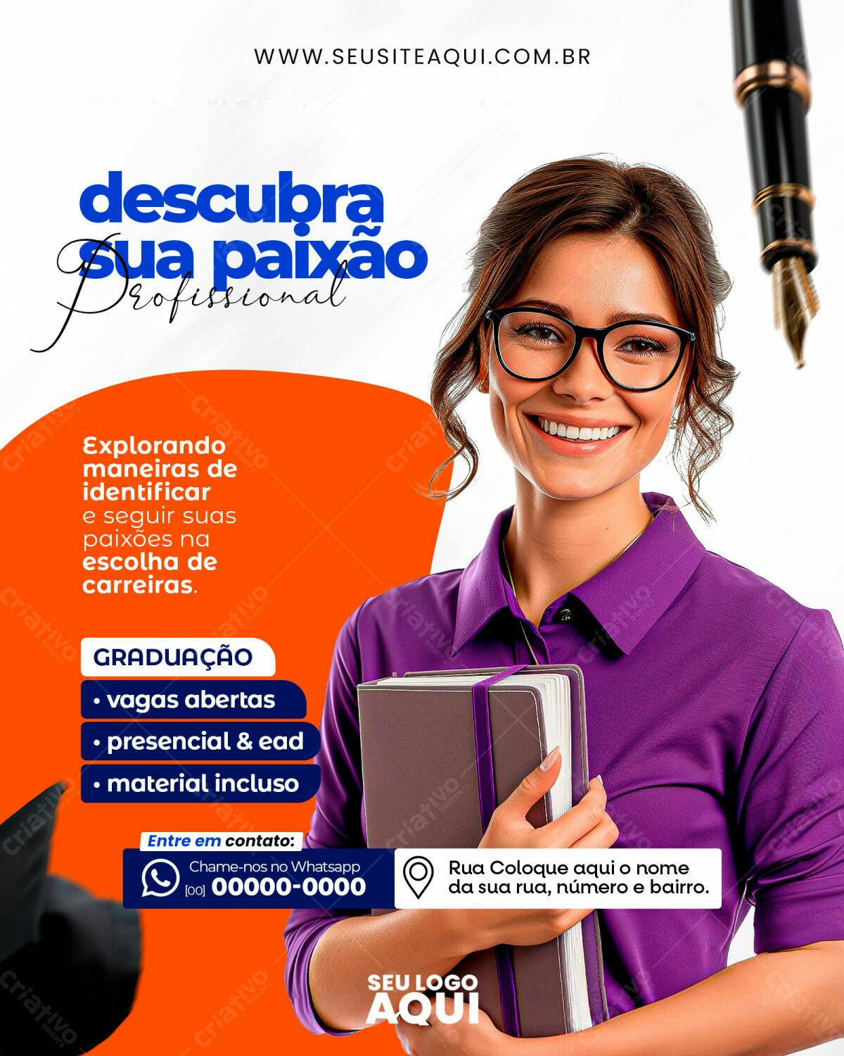 Flyer para Graduação PSD Editável