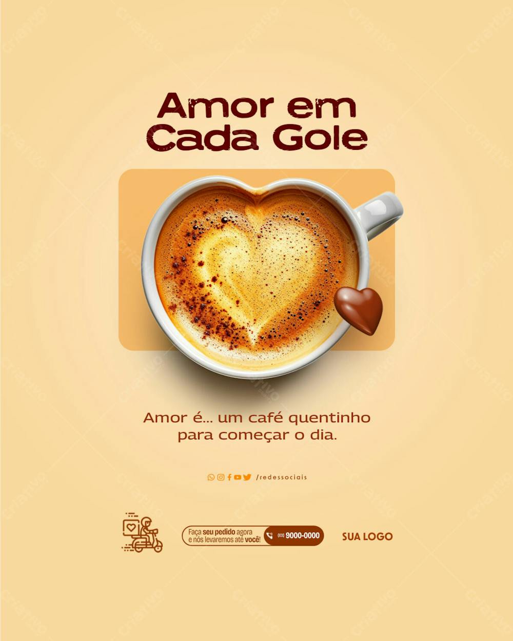 Social Media   Cafeteria   Amor Em Cada Gole