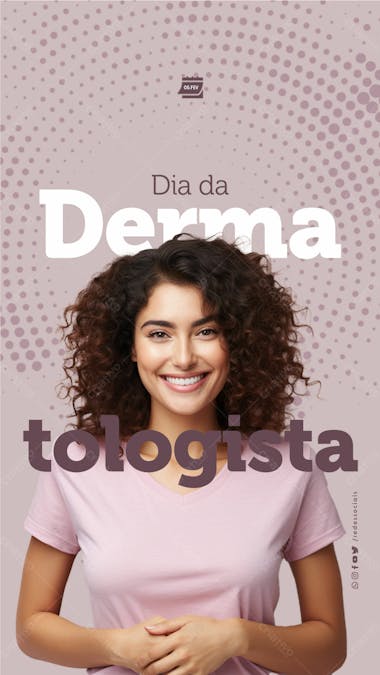 Story dia da dermatologista 05 de fevereiro