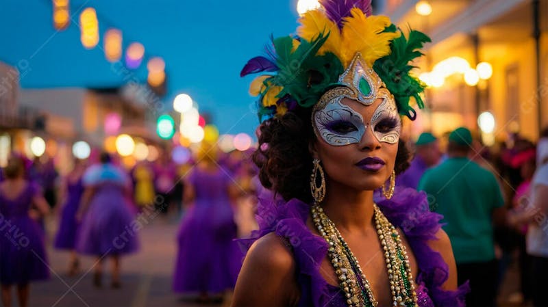 Foto grátis mulher grátis para carnaval