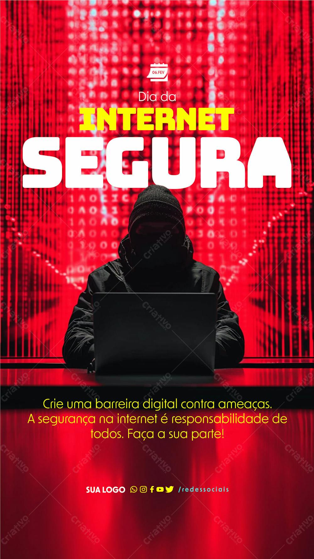 Story   Dia Da Internet Segura   Crie Uma Barreira Digital Contra Ameaças