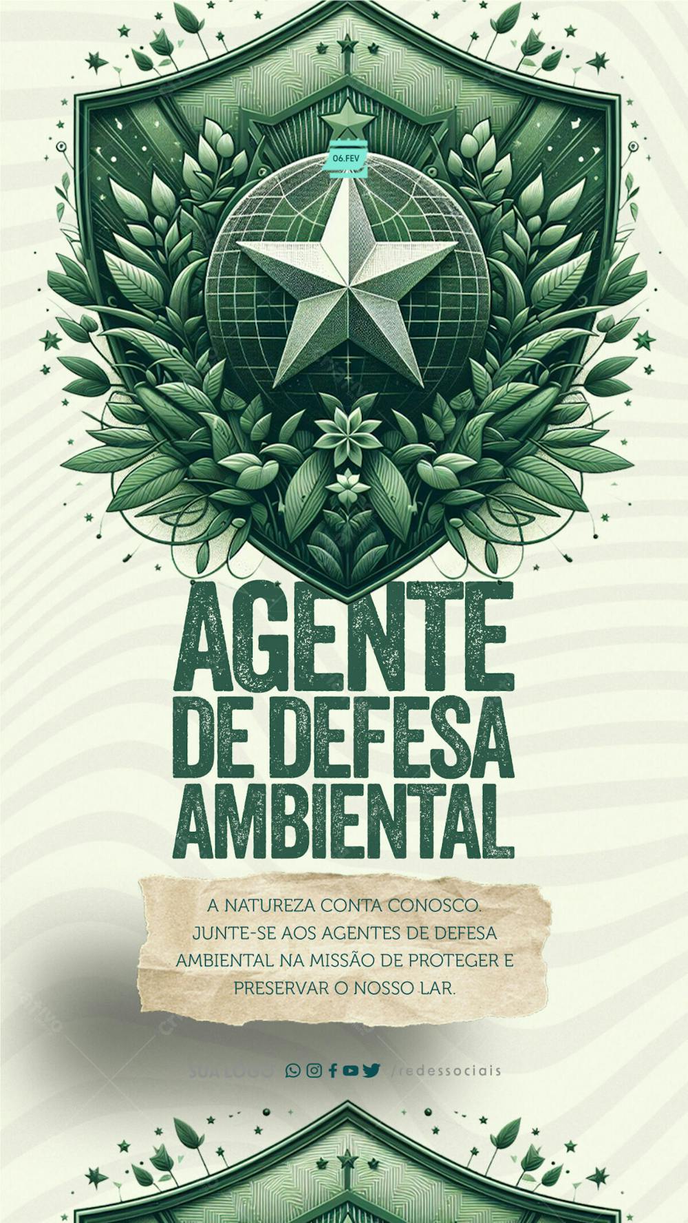 Story   Dia Do Agente De Defesa Ambiental   A Natureza Conta Conosco