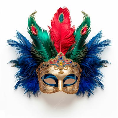 Imagem De Uma Máscara De Carnaval 4