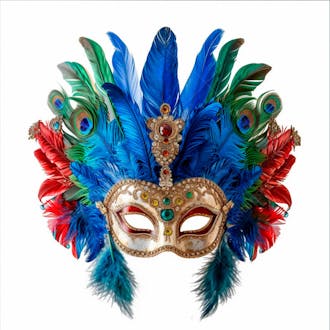 Imagem de uma máscara de carnaval 15