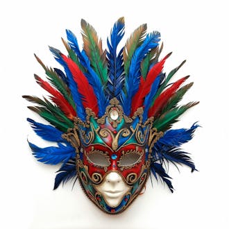 Imagem de uma máscara de carnaval 18