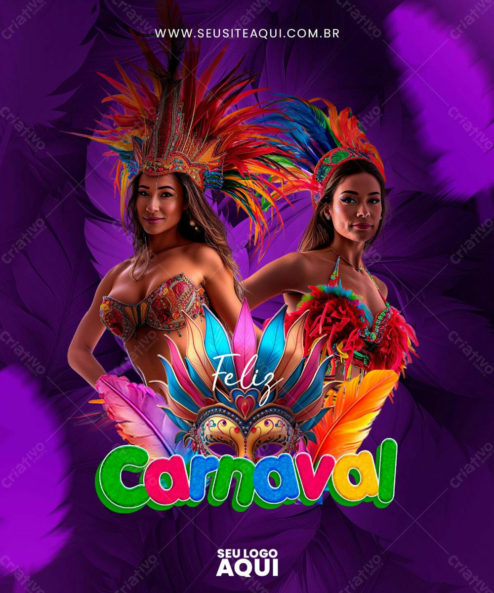 FEED - CARNAVAL | CARNIVAL | FESTA | PSD EDITÁVEL