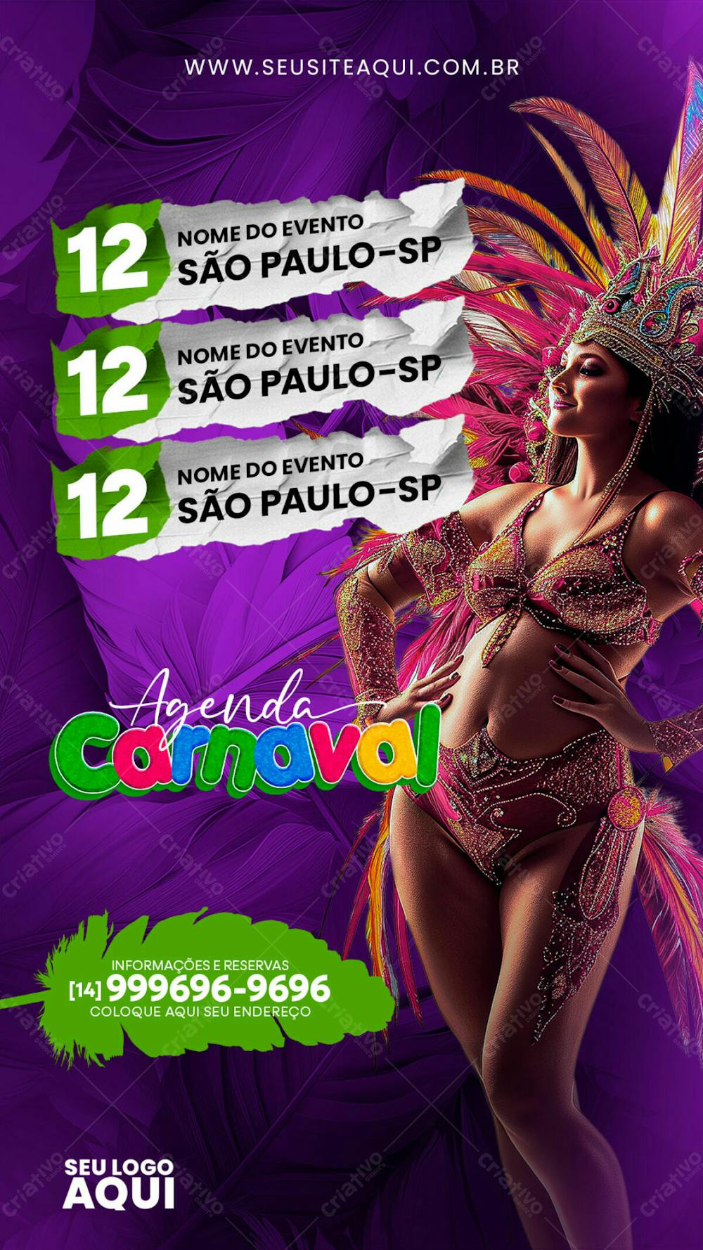 STORY - CARNAVAL | CARNIVAL | FESTA | PSD EDITÁVEL