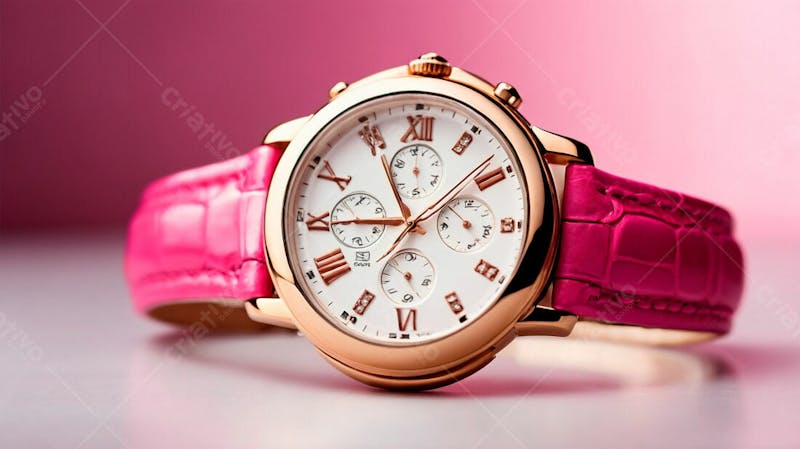 Imagem grátis de um relógio rosa