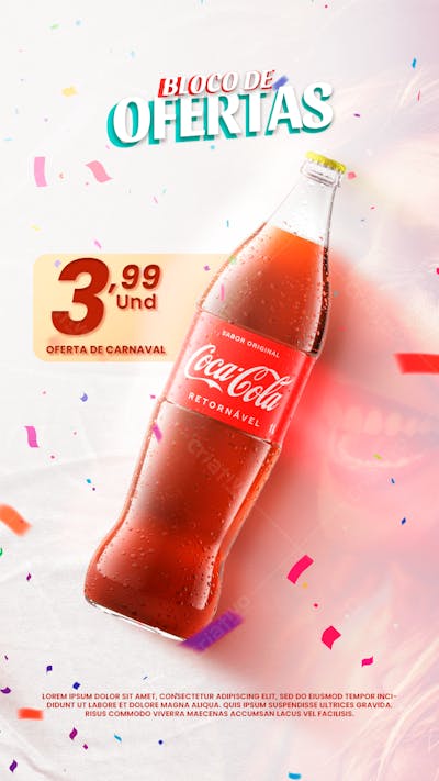 Arte De Carnaval Bloco De Ofertas
