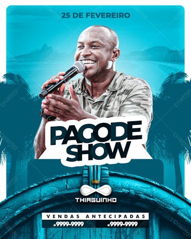 Pagode show thiaguinho feed