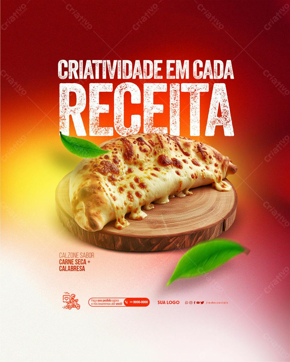 Social Media   Pizzaria   Criatividade Em Cada Receita