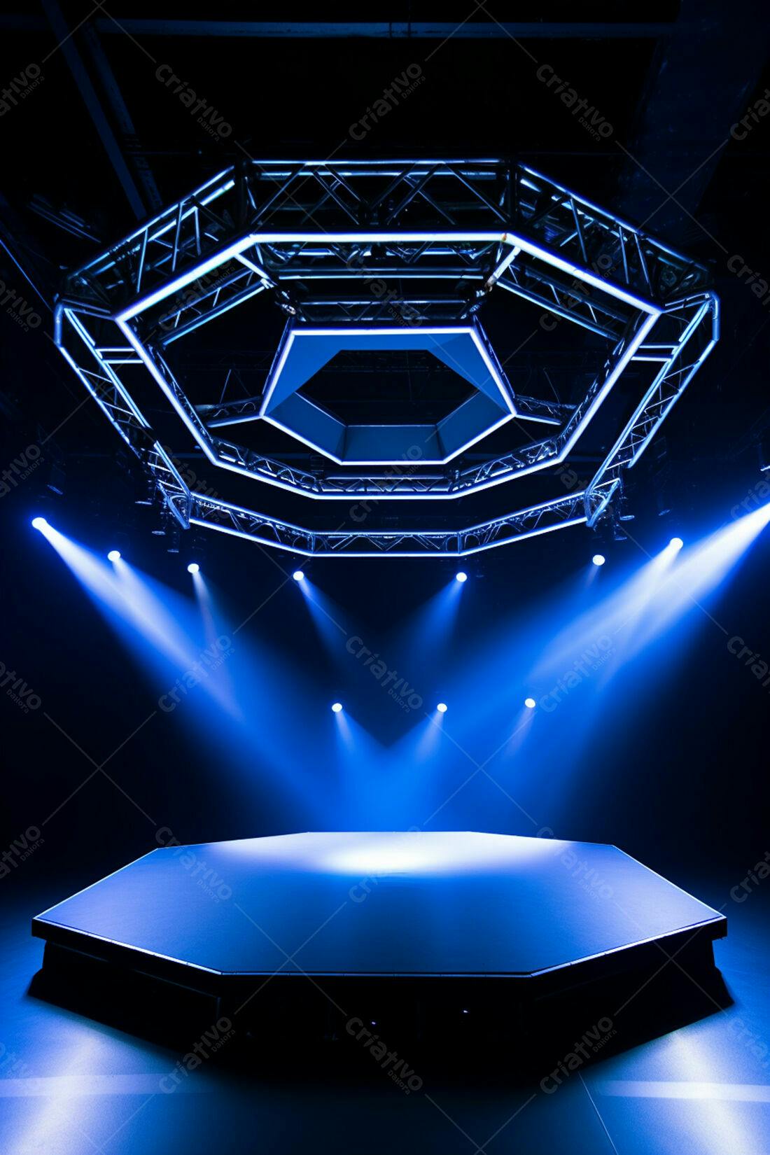 Textura Palco Iluminado para Fundo