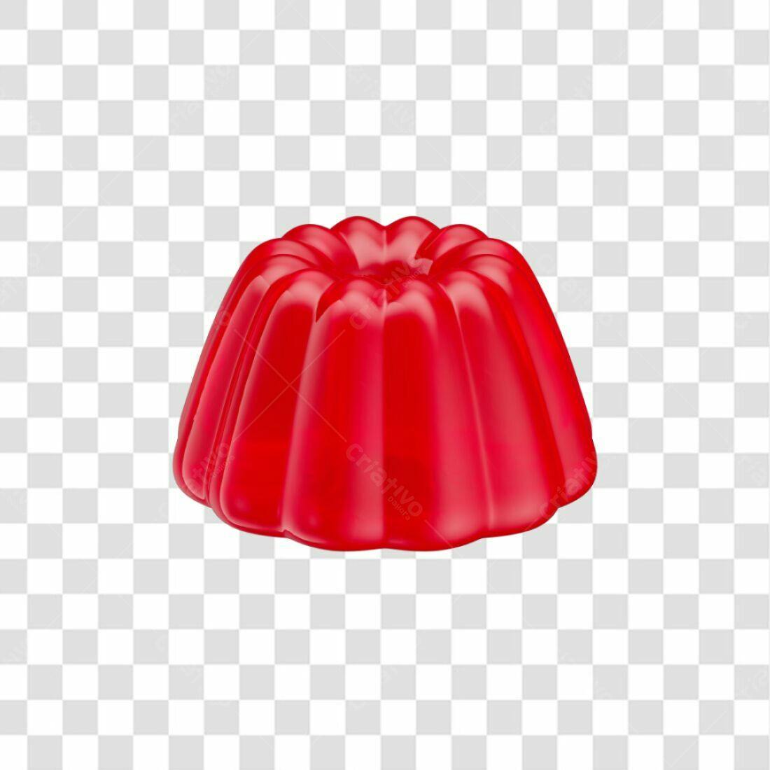 Icone de Geleia Vermelha PNG com fundo transparente