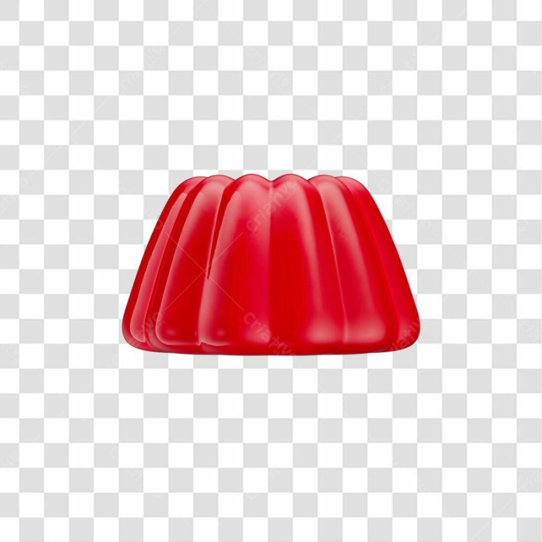 Icone de Geleia Vermelha PNG com fundo transparente