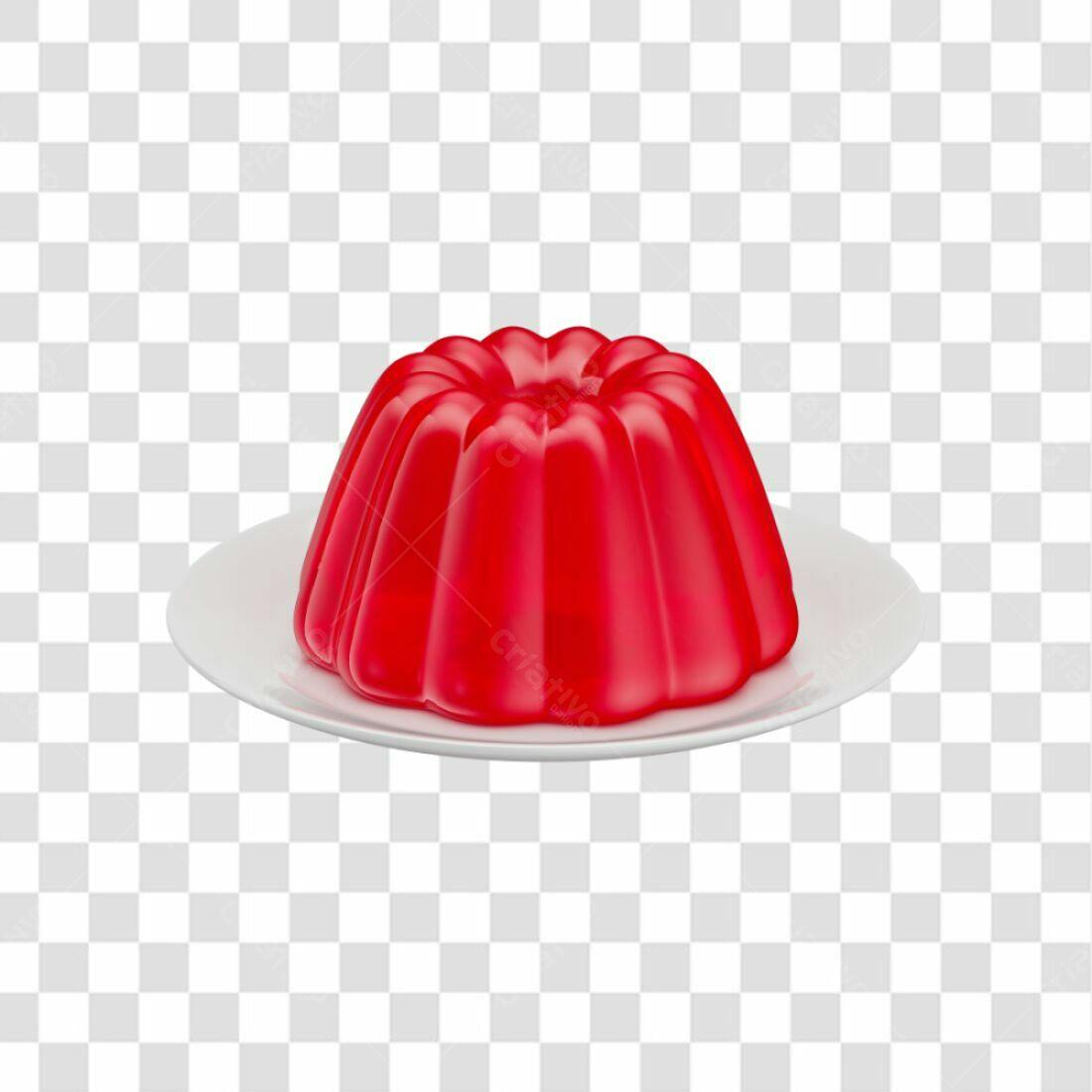 Imagem Geleia Vermelha PNG com fundo transparente