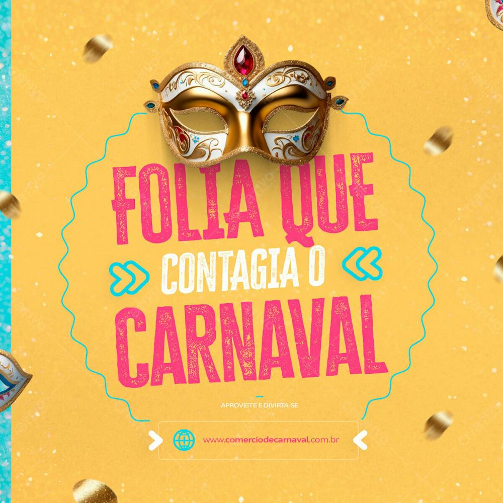 Folia Que Contagia O Carnaval