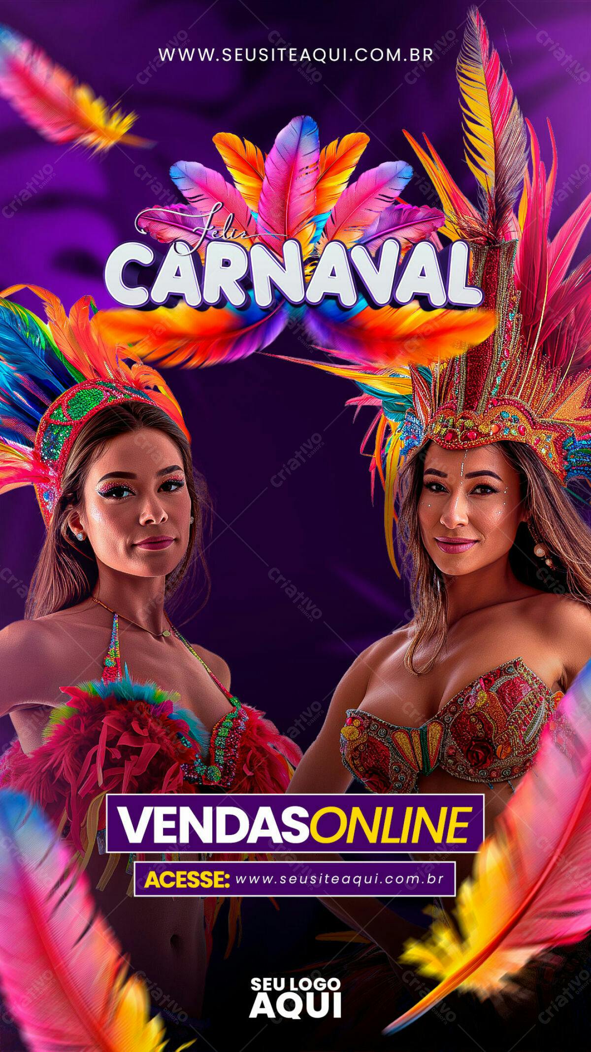 Flyer Carnaval PSD Editável