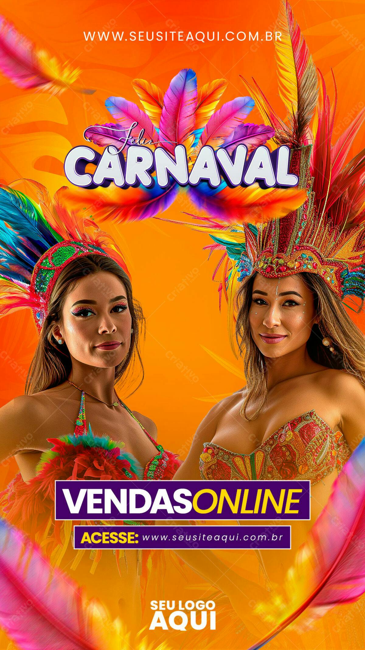 Flyer Carnaval PSD Editável