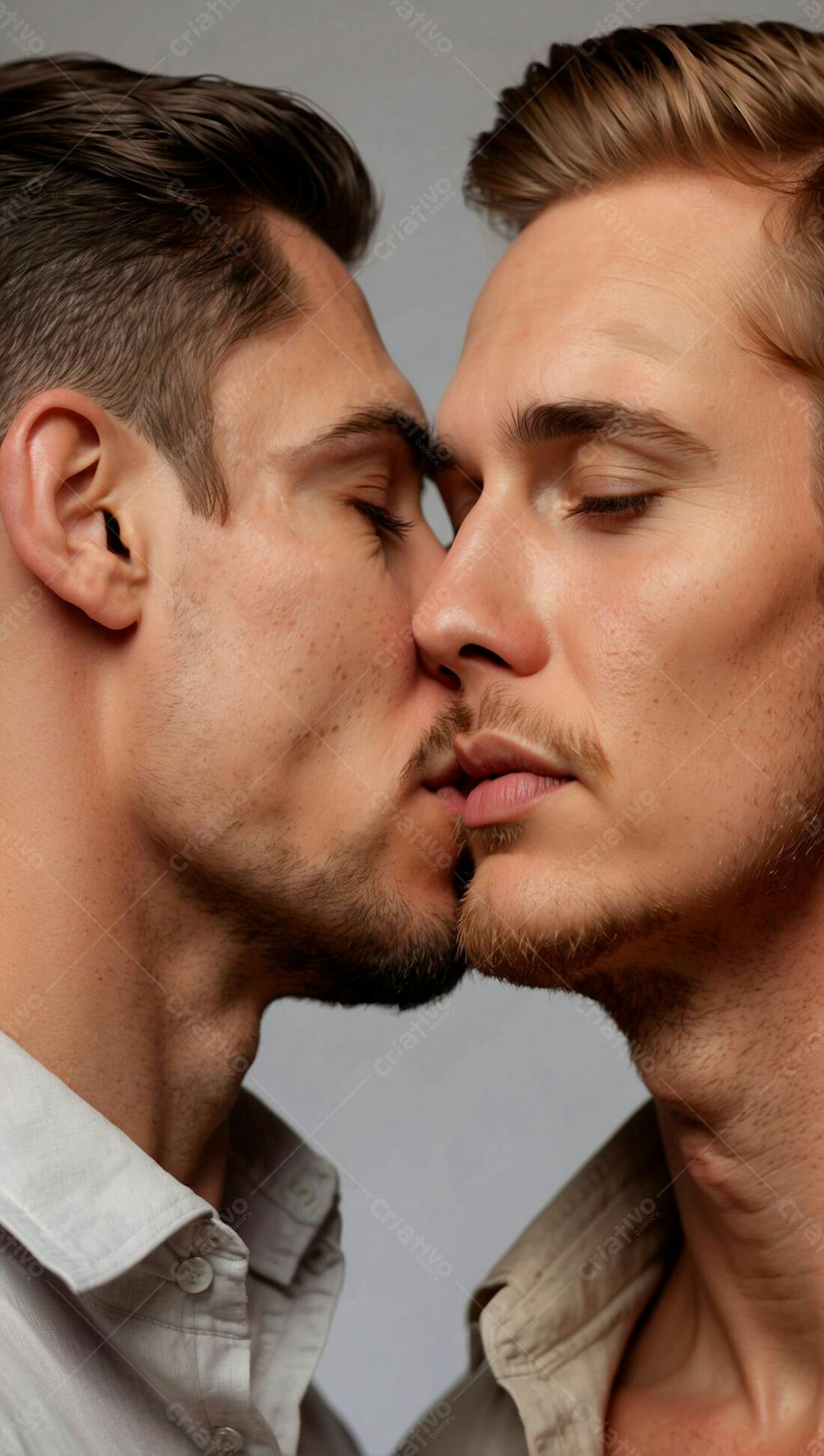 Imagem de dois homens se beijando 3 - [download] 32626 | Criativo Dahora