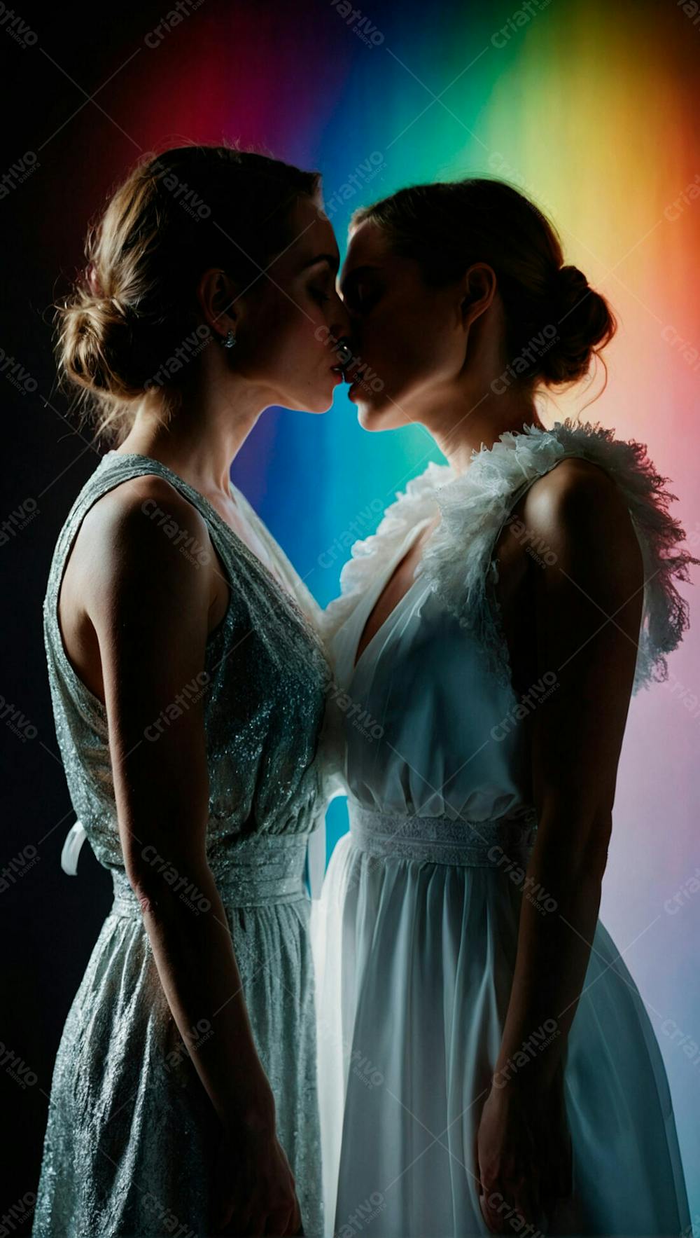 Imagem de duas mulheres se beijando 19 - [download] 32654 | Criativo Dahora