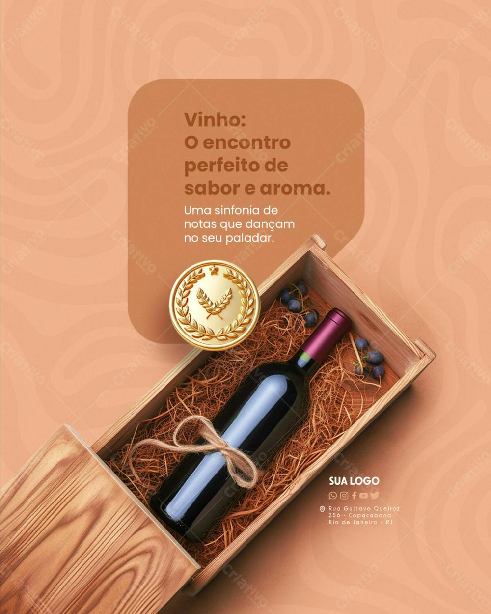 Social Media   Vinho   O Encontro Perfeito De Sabor E Aroma