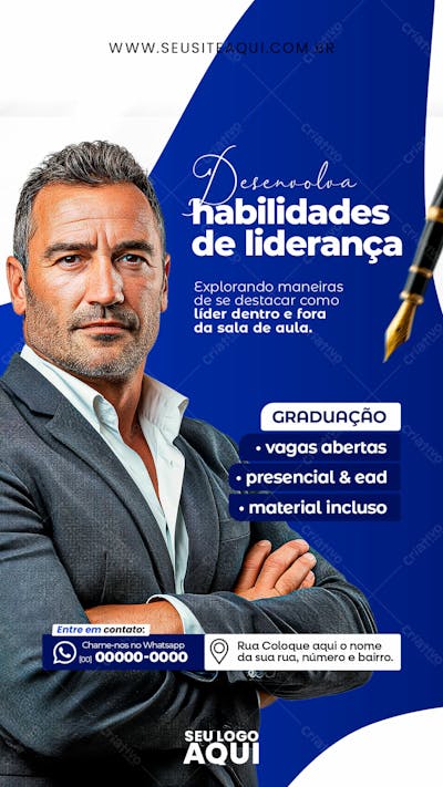 STORY |  VOLTA ÀS AULAS | FACULDADE | ESCOLA | PSD EDITÁVEL