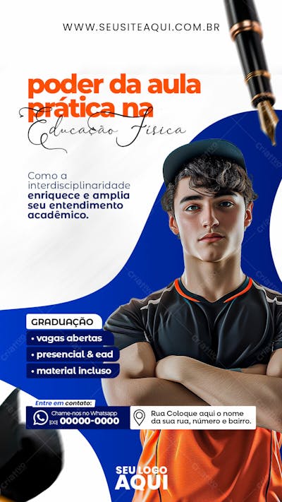 STORY |  VOLTA ÀS AULAS | FACULDADE | ESCOLA | PSD EDITÁVEL