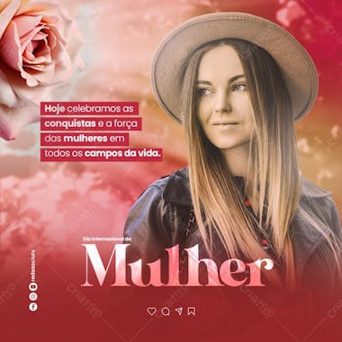 Dia da mulher psd