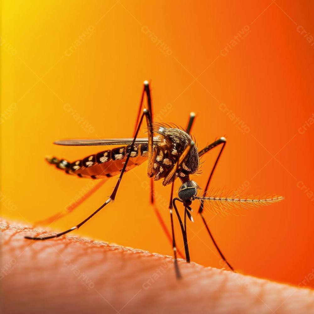 Imagem Ia Mosquito Transmissor Dengue Chikungunya Zika