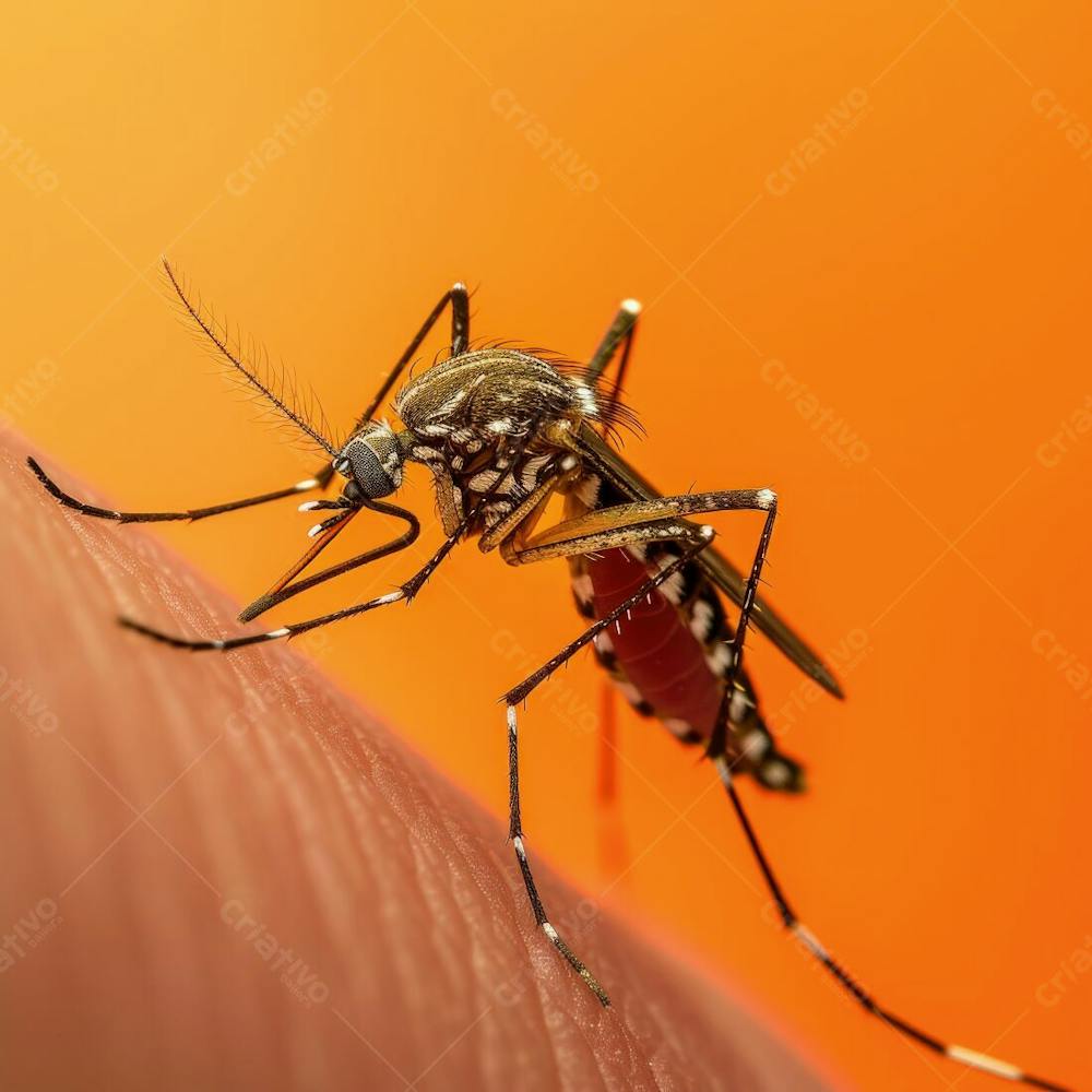 Imagem Ia Mosquito Transmissor Dengue Chikungunya Zika