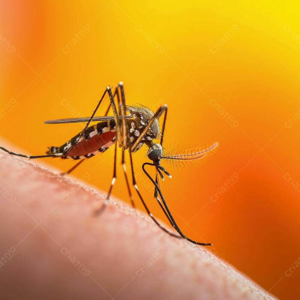 Imagem Ia Mosquito Transmissor Dengue Chikungunya Zika