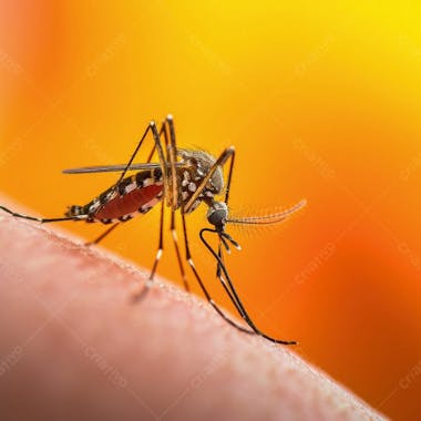 Imagem ia mosquito transmissor dengue chikungunya zika