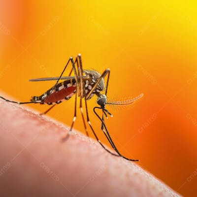 Imagem Ia Mosquito Transmissor Dengue Chikungunya Zika