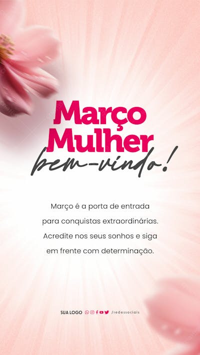 Story   Bem Vindo Março   Conquistas Extraordinárias