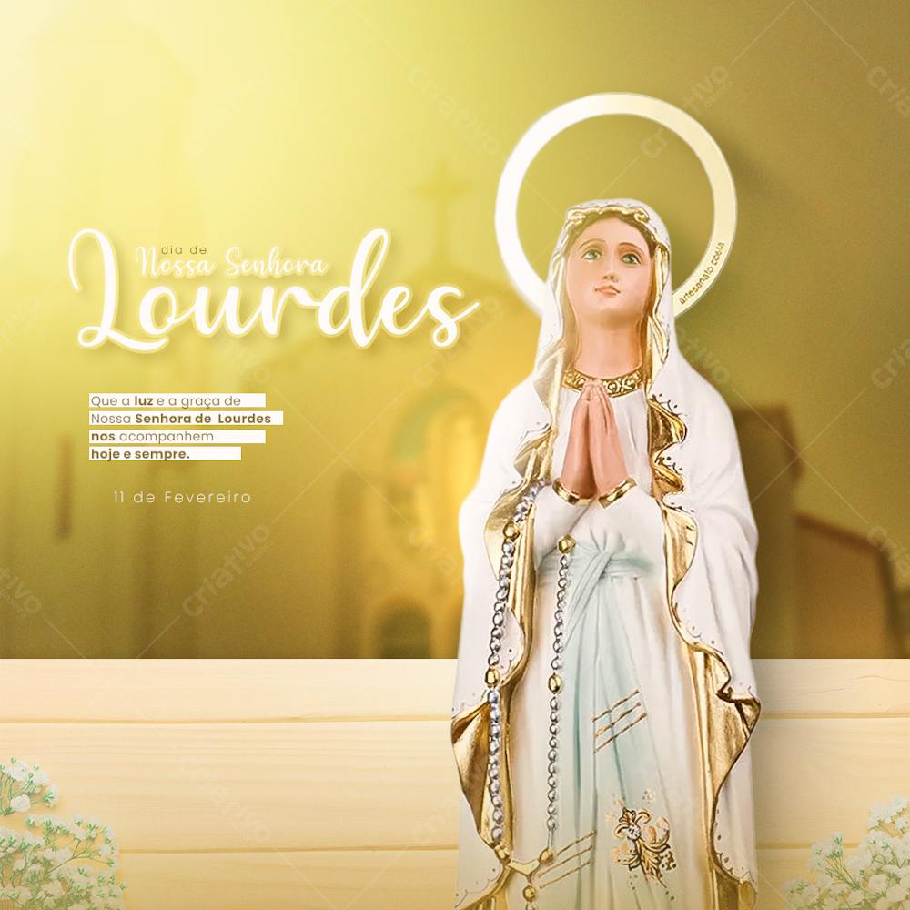 Dia De Nossa Senhora De Lourdes